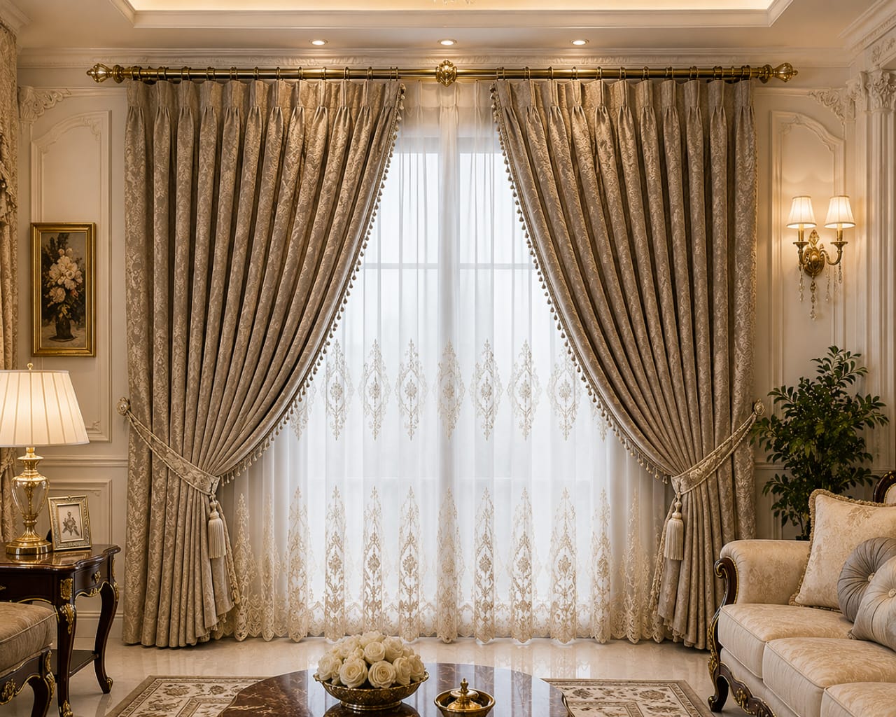Classic Curtains in Riyadh