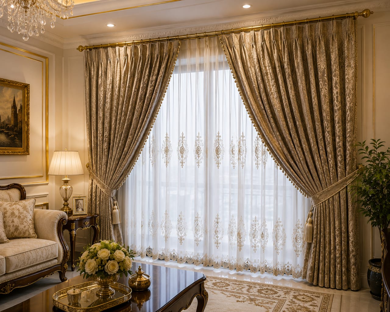 Classic Curtains in Riyadh